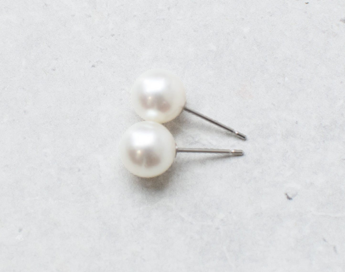 一粒アコヤパールピアス