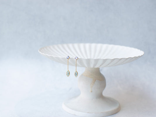 【HELLO!BLUE】タンザナイト×ブルートパーズ×イエローゴールド