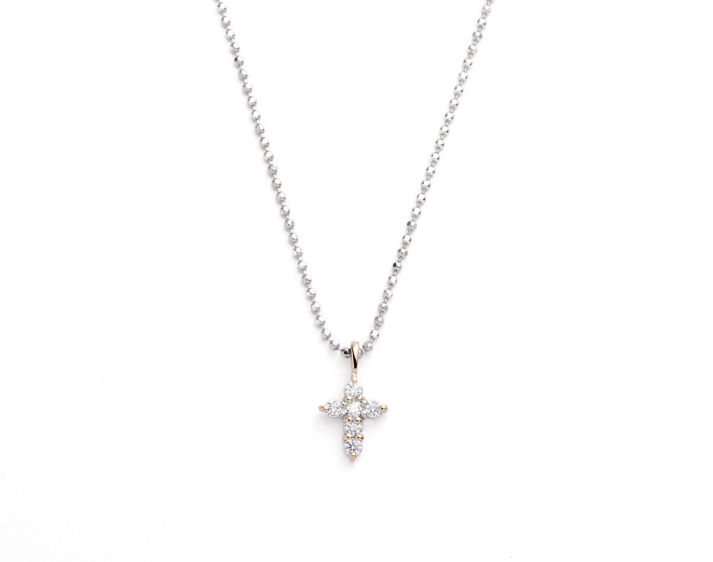 【オンライン限定】Holy cross(ホーリークロス) ダイヤモンドクロスネックレス