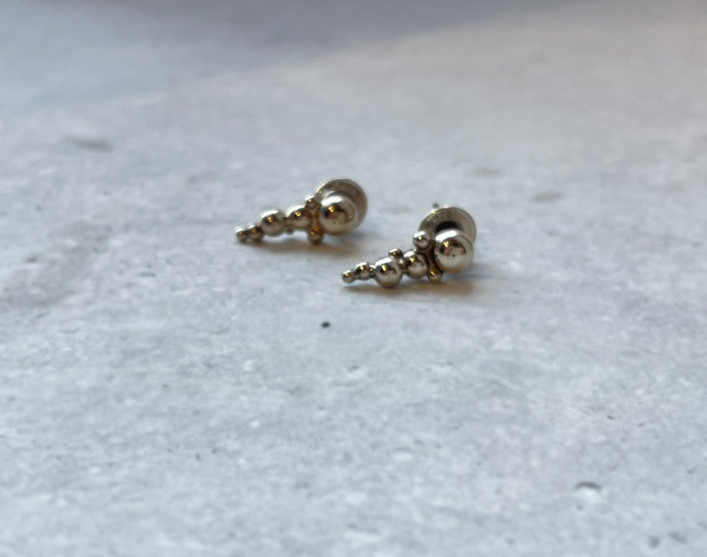 Silver×Platinumn ピアス「バブル」