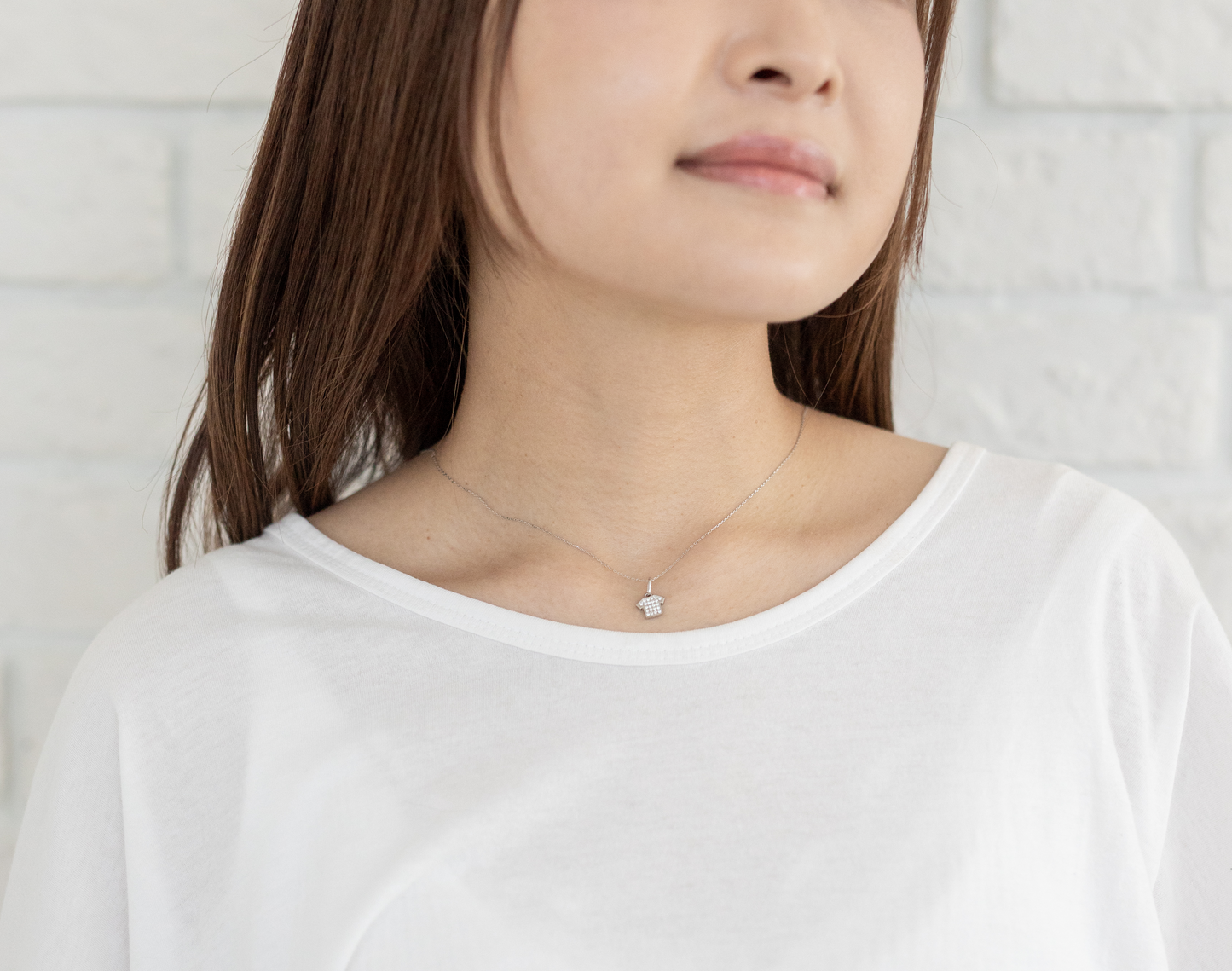 TEE DIAMOND NECKLACE | ダイヤモンドネックレス