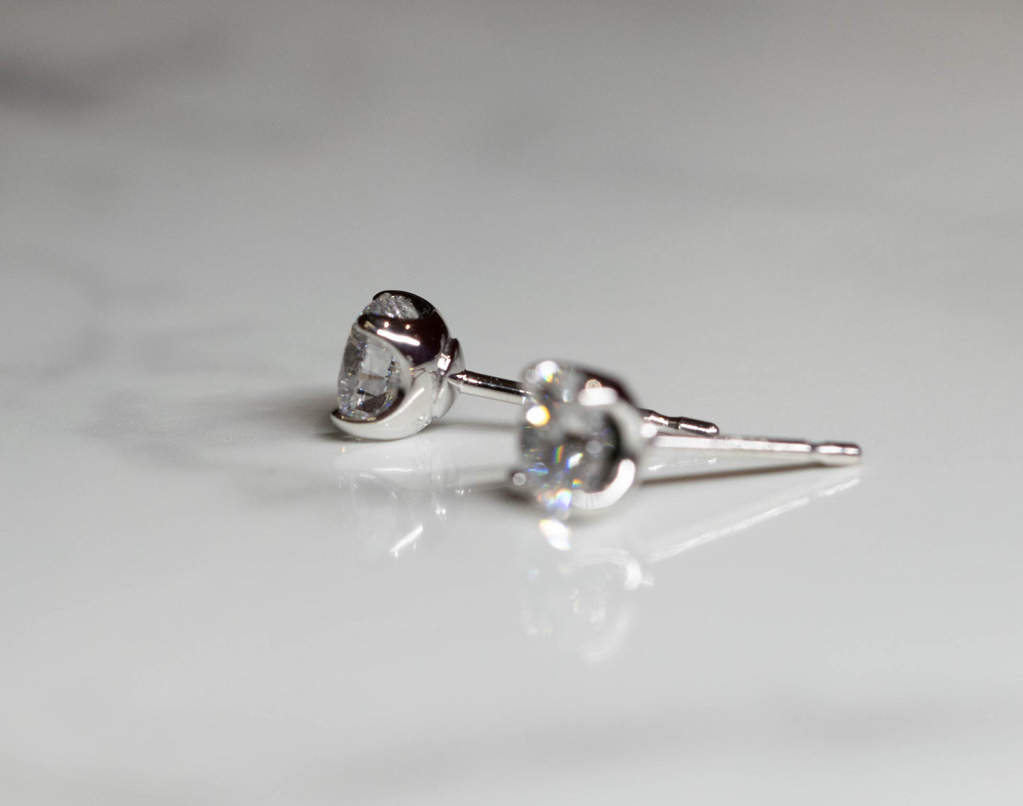 【オンライン限定販売】1ct一粒プラチナピアス